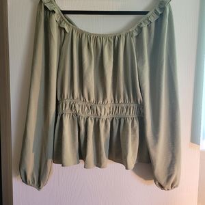 Nine West, Medium, off the shoulder blouse